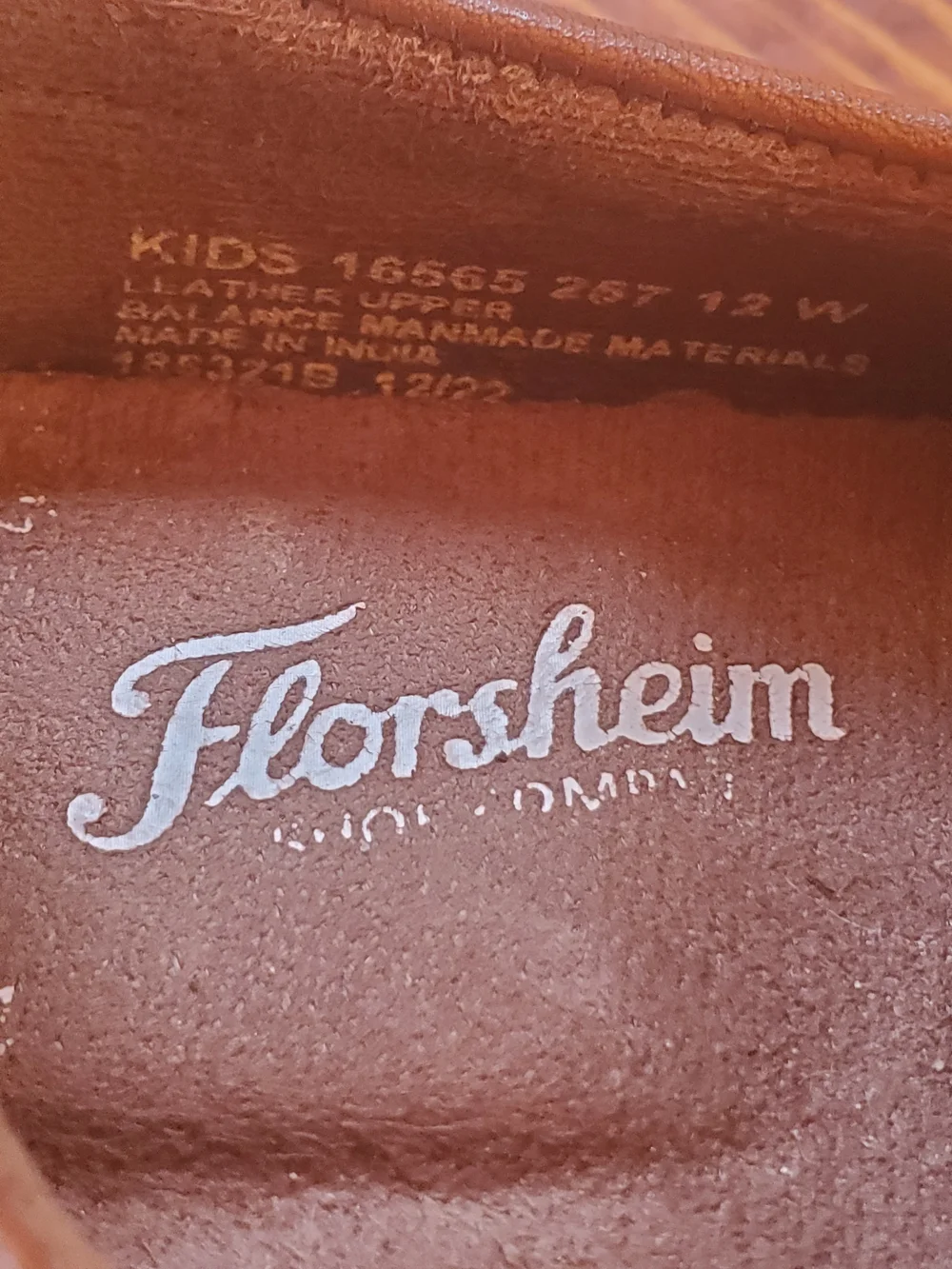 Florsheim smooth tan